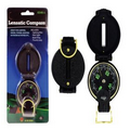 2" Diameter Black Lensatic Compasses